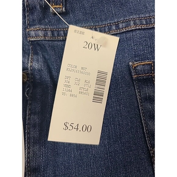 NWT Catherine's Size 20W Secret Slimmer Classic Jeans - Picture 4 of 12